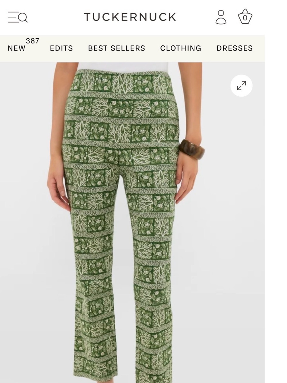 Women’s Tuckernuck Cowrie Block Print Ashford Pants
